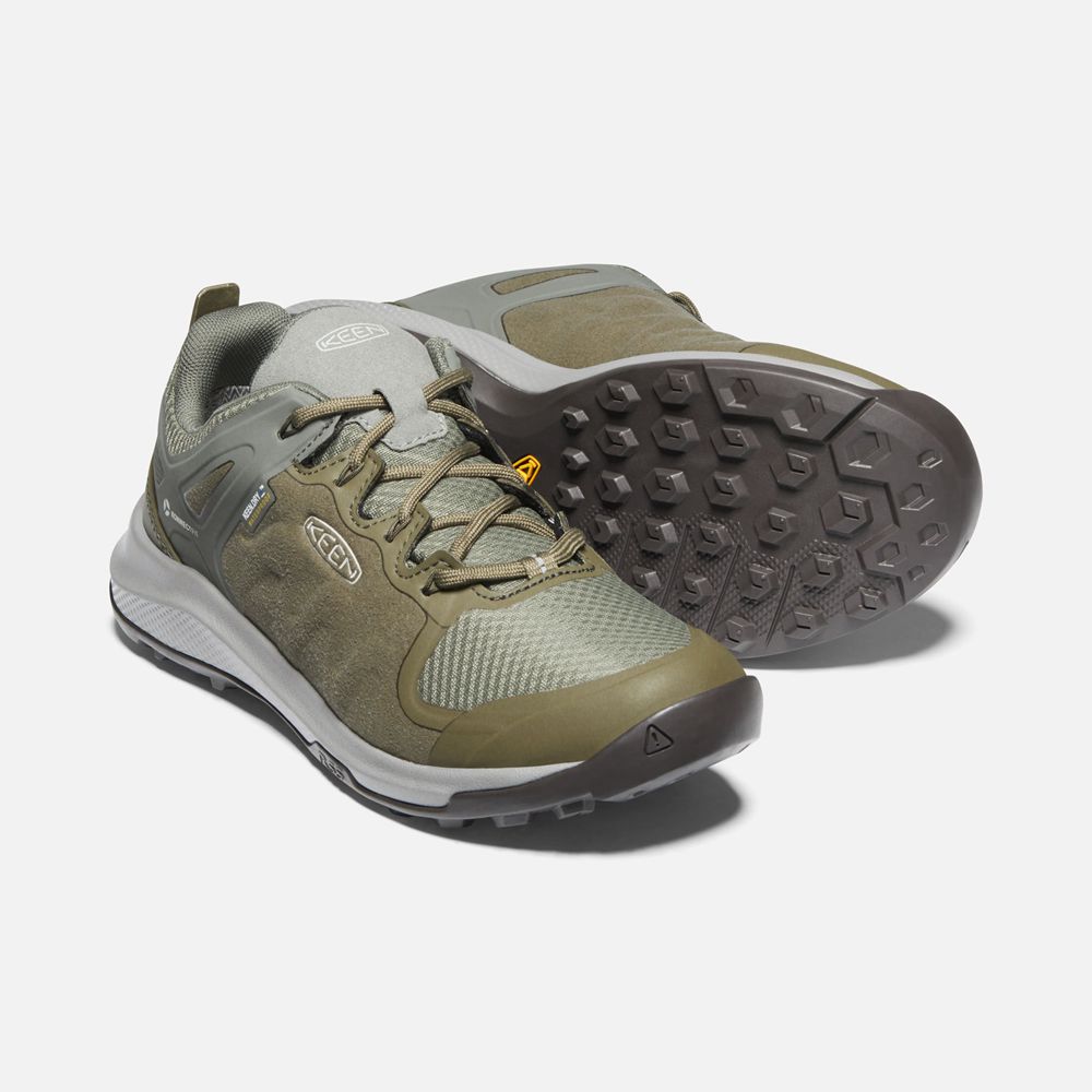 Baskets Keen Femme Vert Olive | Explore Waterproof | GSCOJ-9652